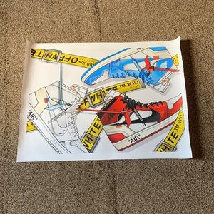 Sneaker Wall Canvas Poster